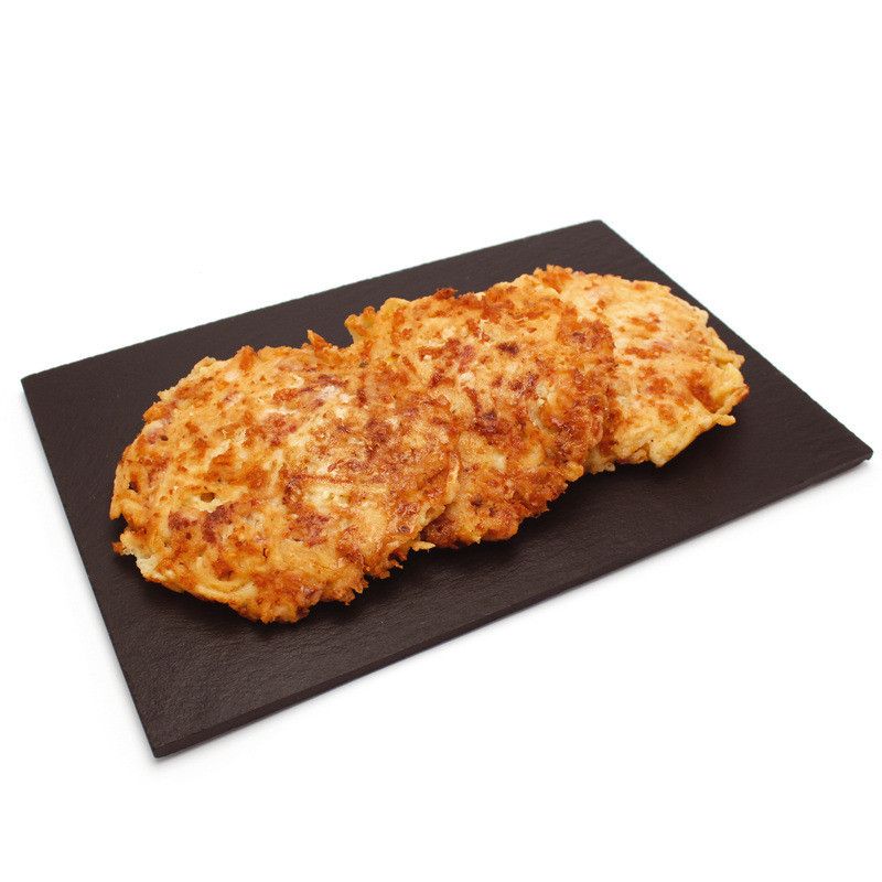 Roesti (galette de pomme de terre) lardon emmental 2x120g