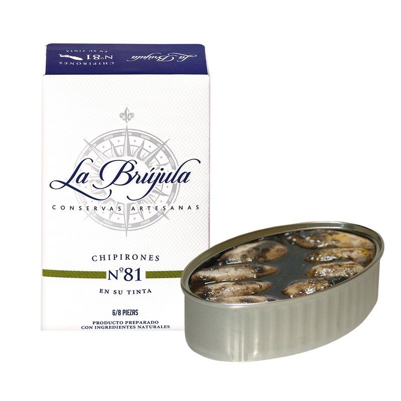 Chipiron (petit encornet) à l'encre de seiche - 110g