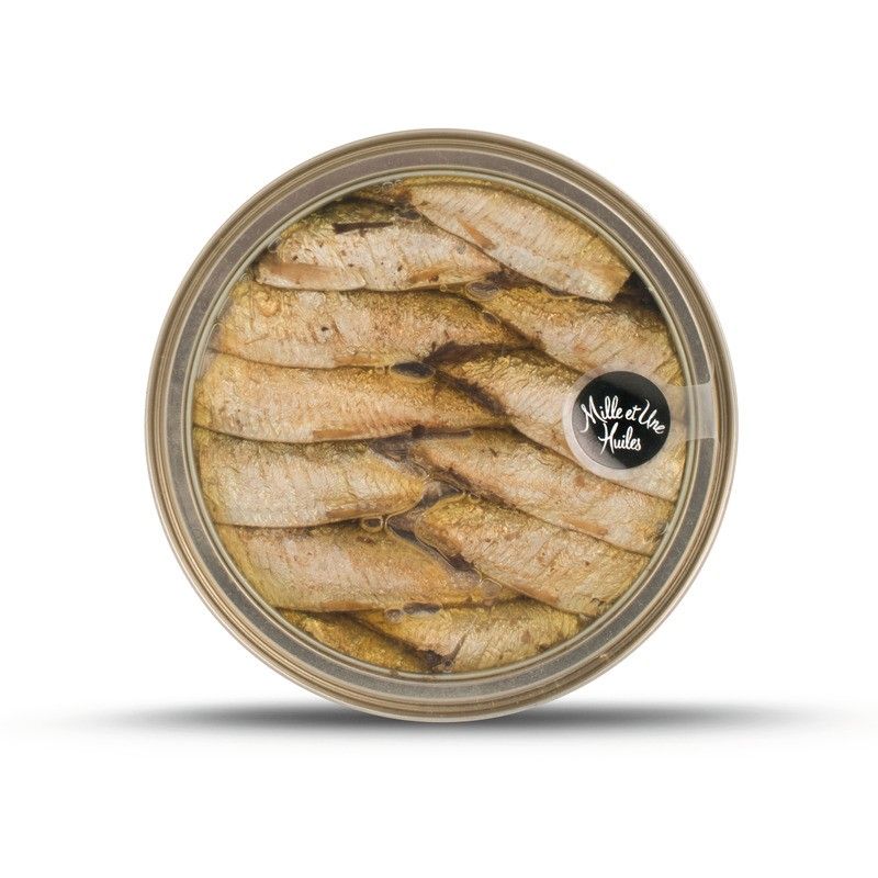Petits sprats fumés à l'huile d'olive - 120g