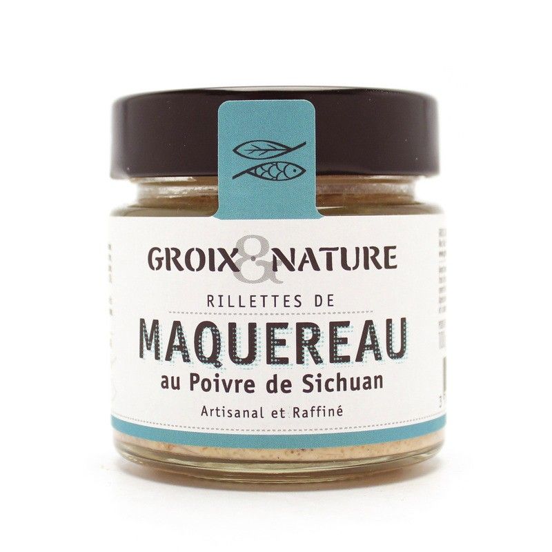 Rillettes de maquereau au poivre de Sichuan - 100g