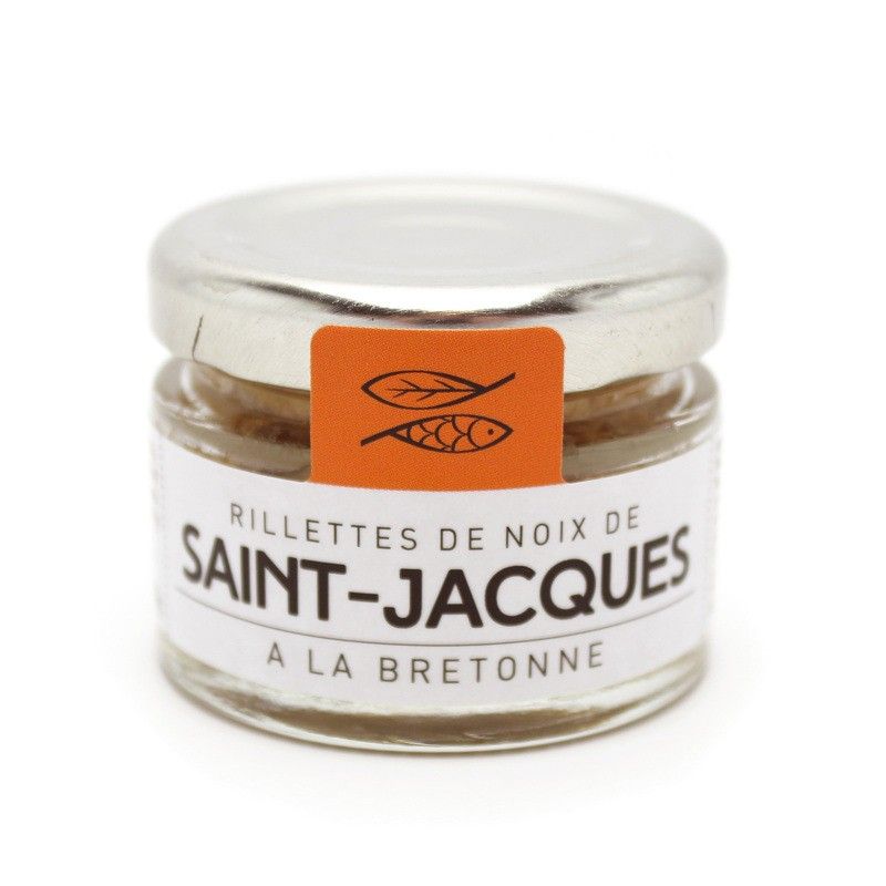 Rillettes de noix de Saint-Jacques bretonnes - 30g