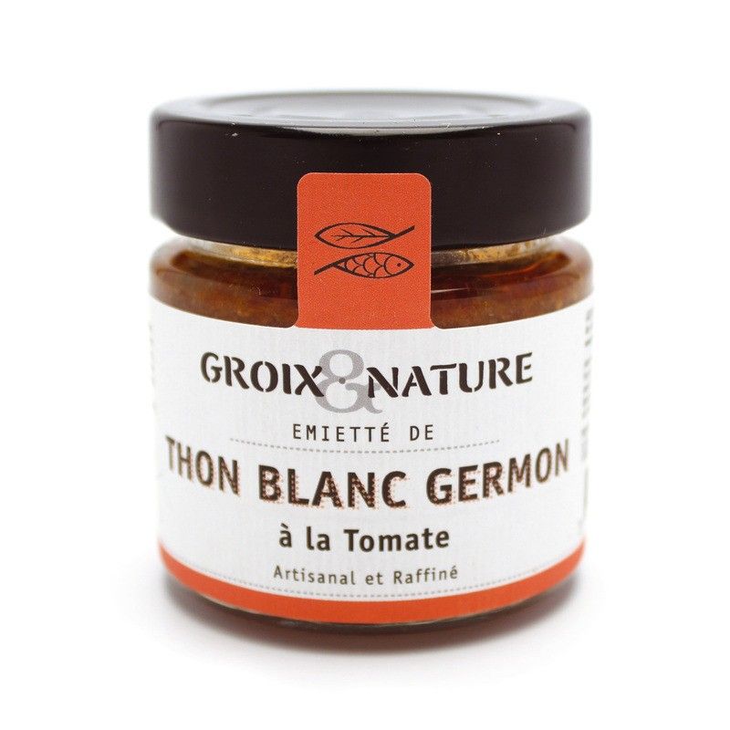 Émietté de thon blanc germon à la tomate - 100g