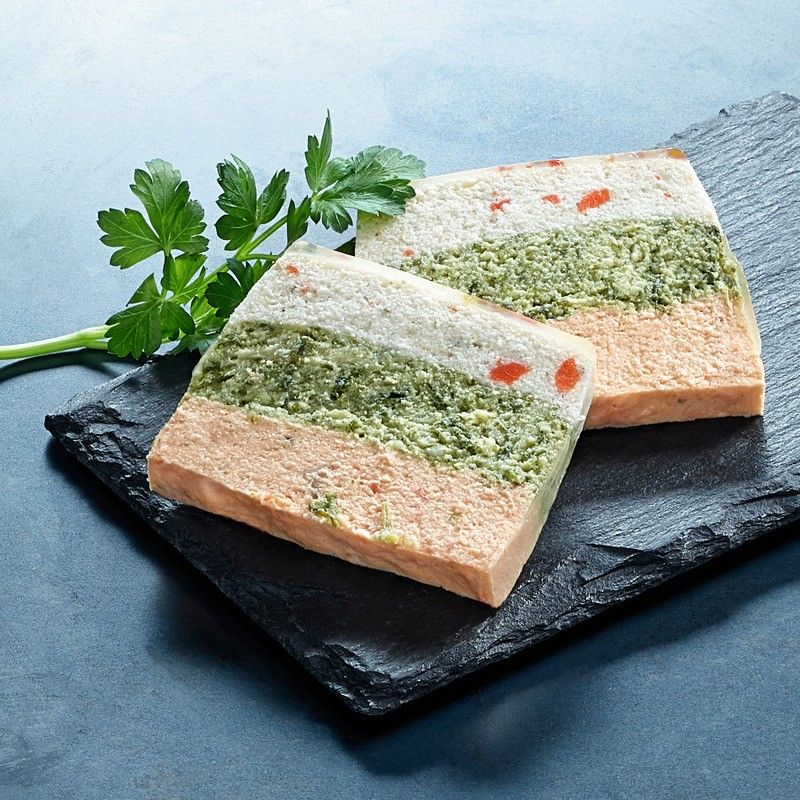 Terrine saumon colin d'Alaska hoki et persil - 840g