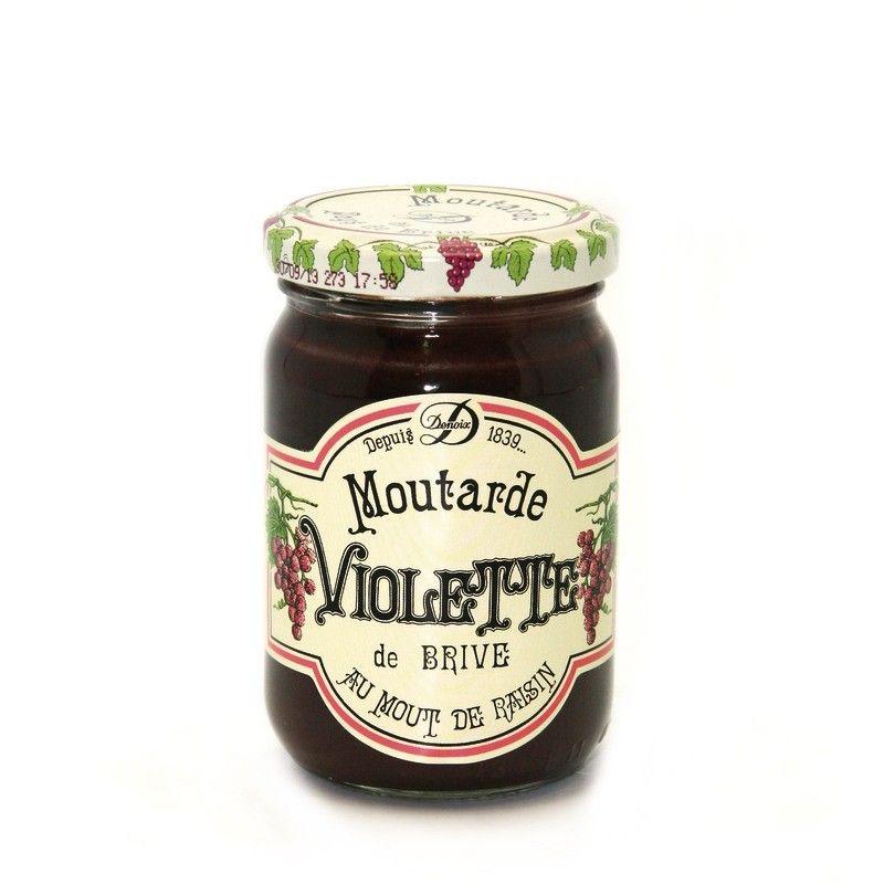 Moutarde violette de Brive - 200g