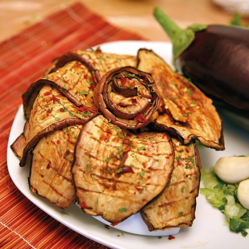 Aubergine grillée assaisonnée - 770g