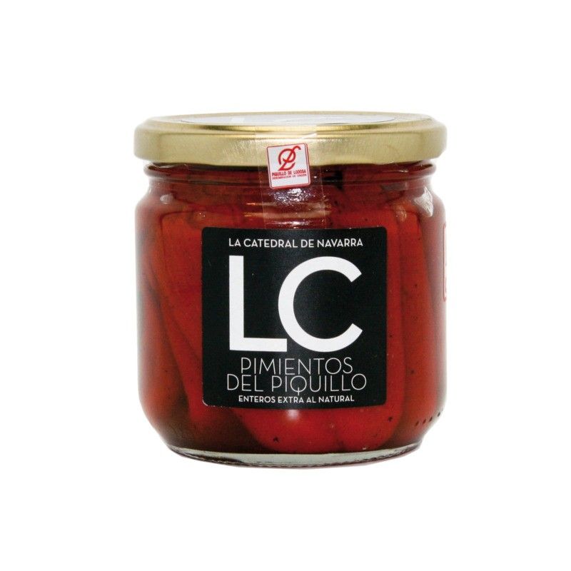 Piquillos de Lodosa AOP grillés pelés au naturel rangés main - 290g
