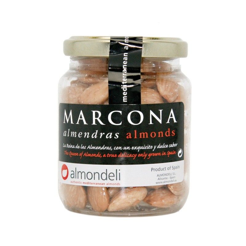 Amandes Marcona émondées frites - 125g