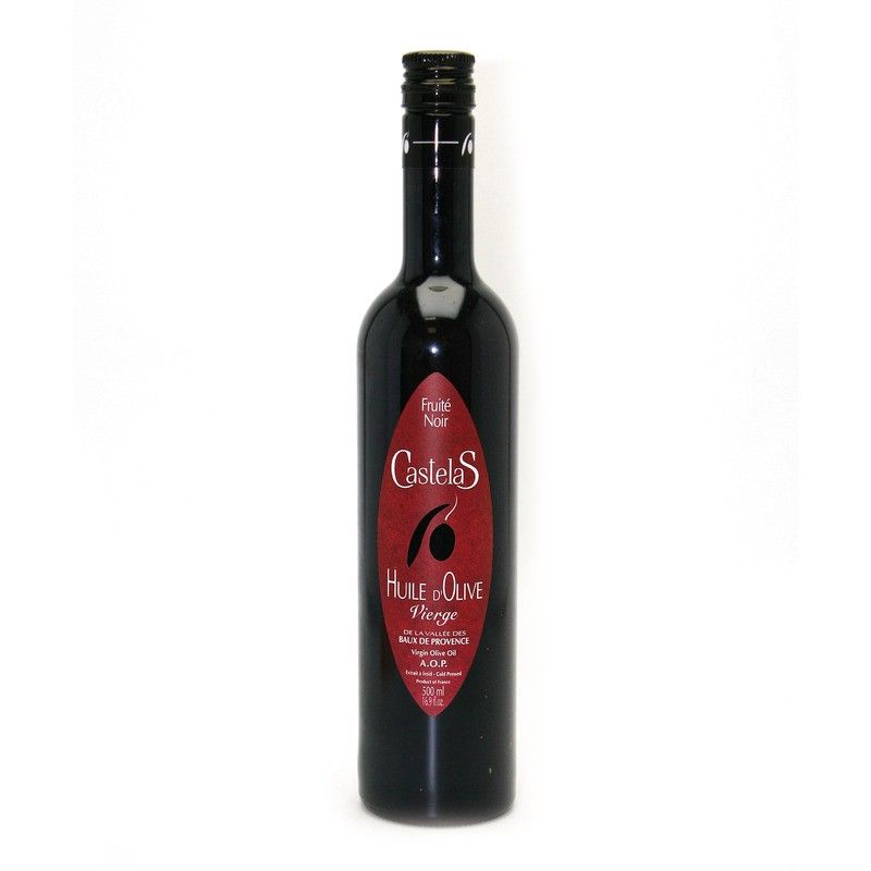 Huile d'olive AOP Baux de Provence fruité noir - 50cl