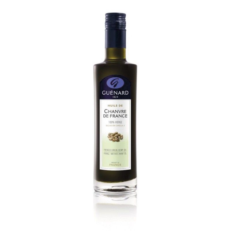Huile de chanvre de France 100% vierge - 25cl