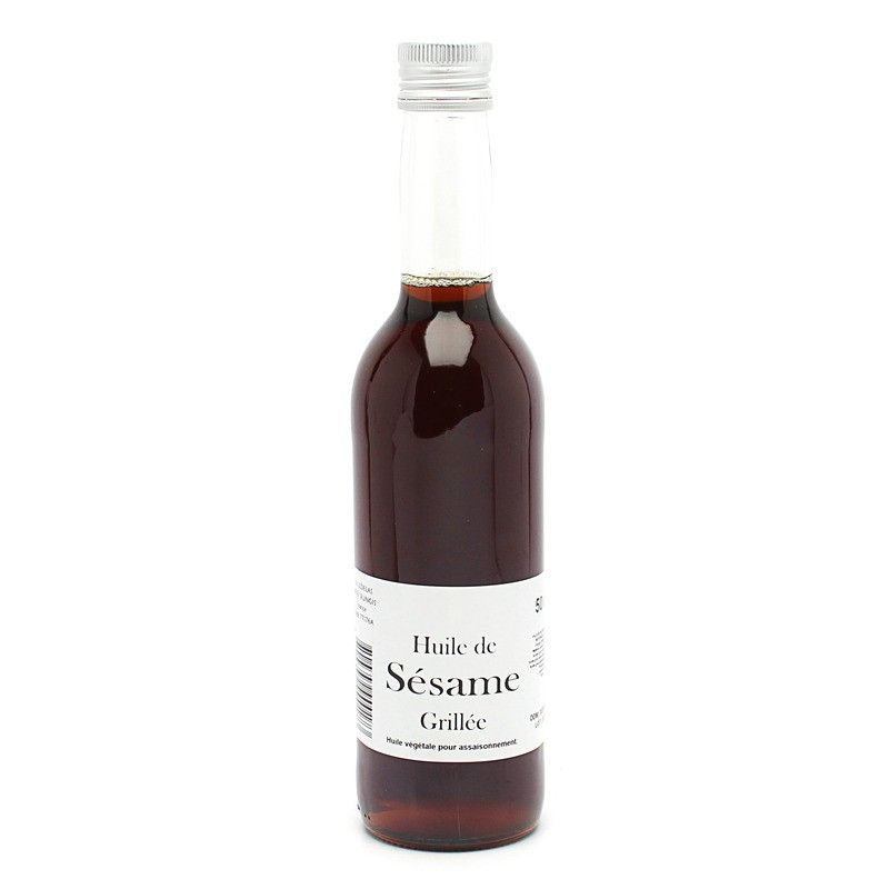 Huile vierge de sésame grillé - 50cl