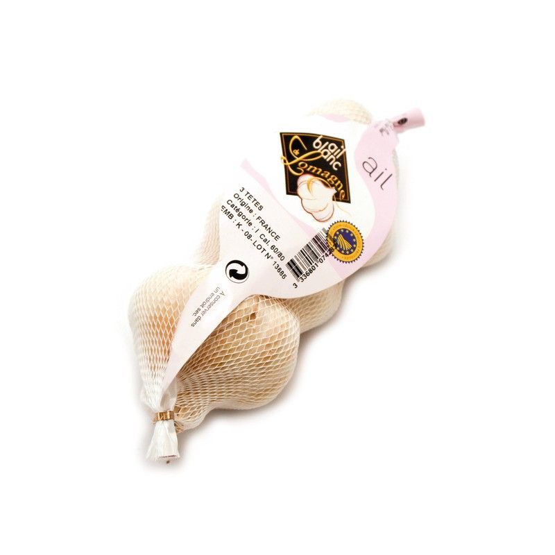 Ail blanc x3 têtes - 180g