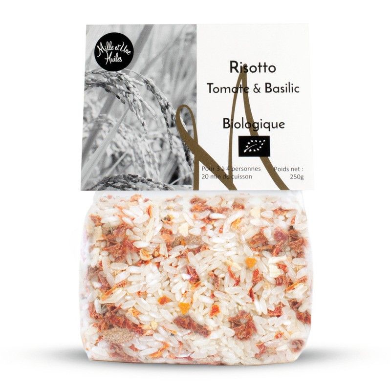 Risotto BI0 à la tomate et au basilic - 250g