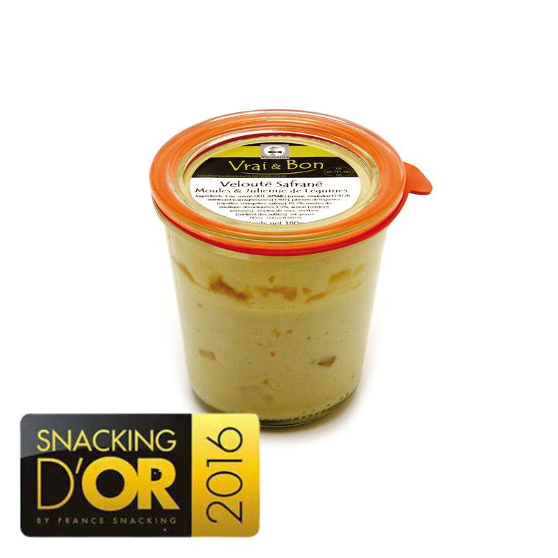 Velouté de moules aux légumes - 180g