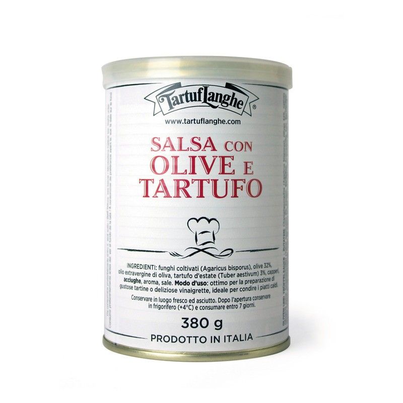 Sauce olive et truffe d'été Tuber Aestivum Vitt - 380g
