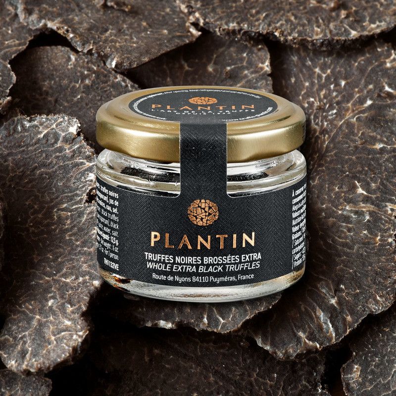 Truffes noires Tuber Melanosporum entières brossées 1er choix - 12,5g