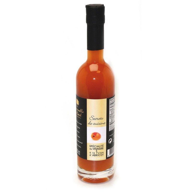 Vinaigre à la pulpe d'abricot - 20cl