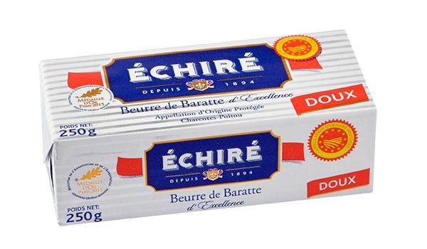 Beurre d'Échiré AOP Charentes-Poitou doux 82% - 250g