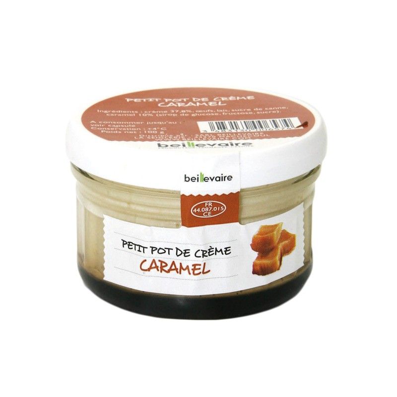 Petit pot de crème au caramel - 100g