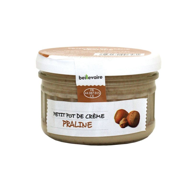 Petit pot de crème au praliné - 100g