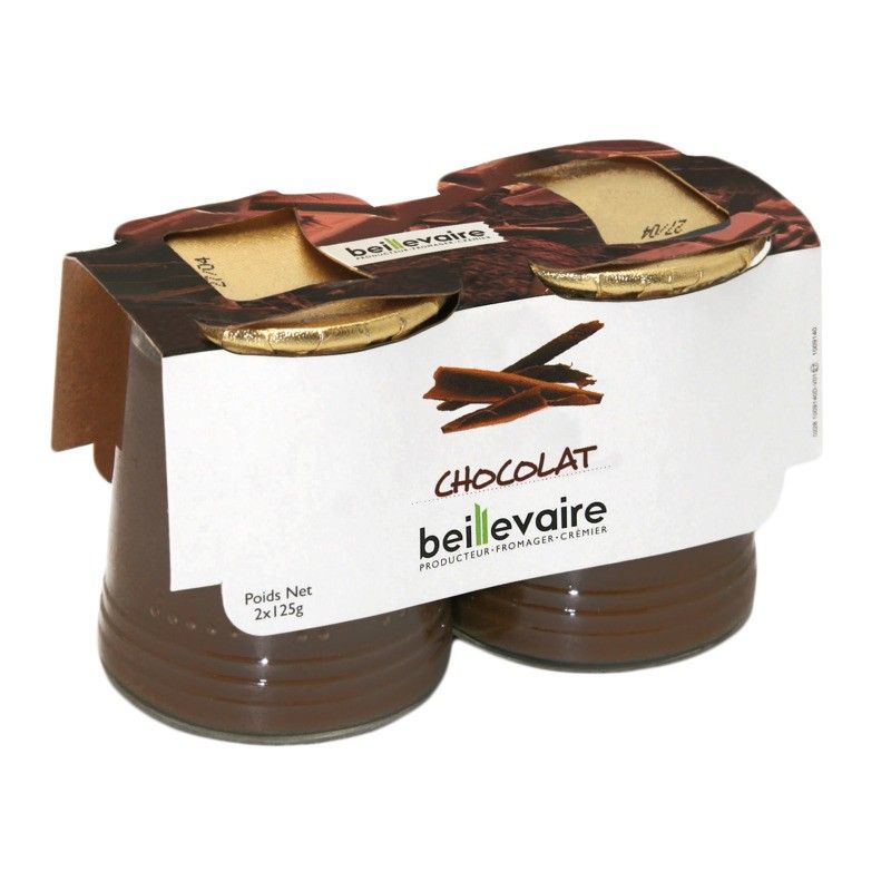 Crème dessert au chocolat - 2x125g