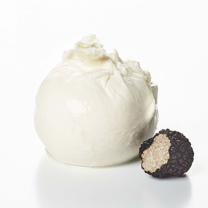 Burrata à la truffe d'été "Tuber Aestivum Vitt." 0,15% 2x125g