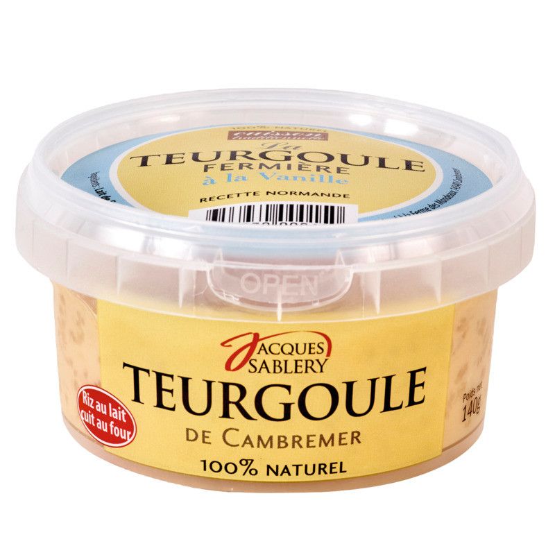 Teurgoule vanille | Riz au lait cru normand - 140g