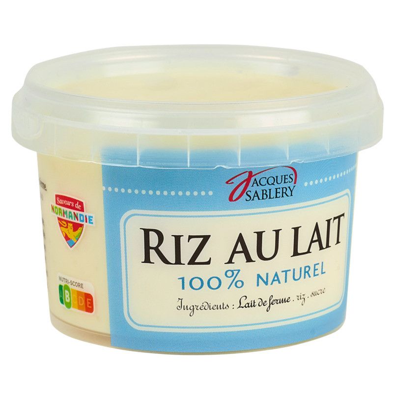Riz au lait cru normand - 290g