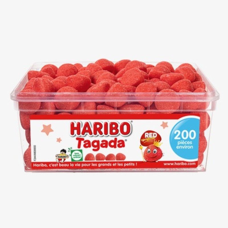 Bonbons Fraise Tagada ±200 - 1,5kg