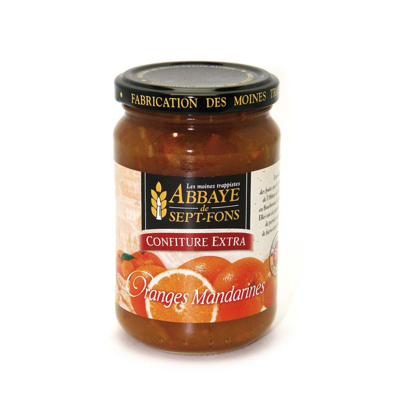 Confiture d'oranges et mandarines - 370g