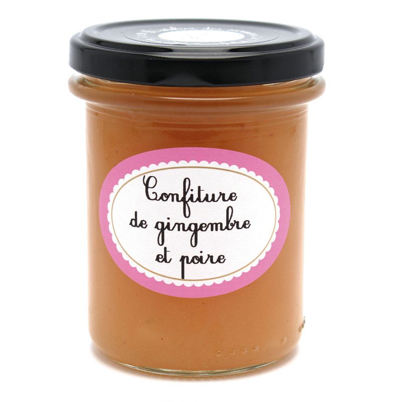 Confiture de gingembre et poire - 225g