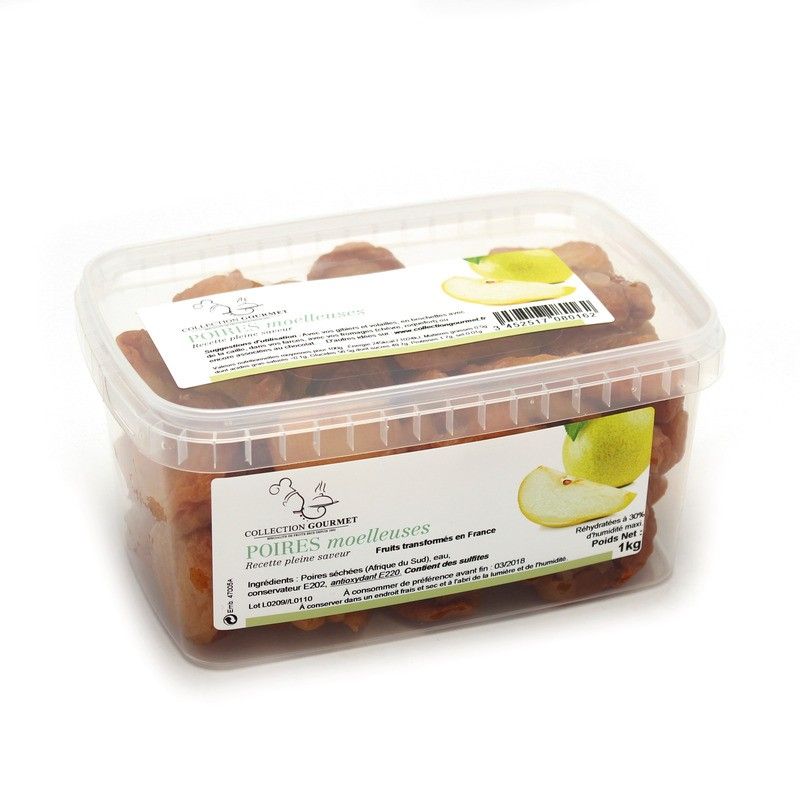 Poire moelleuse demi boîte cristal - 1kg