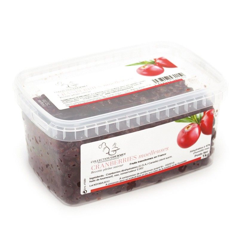 Canneberge (cranberry) moelleuse - 1kg