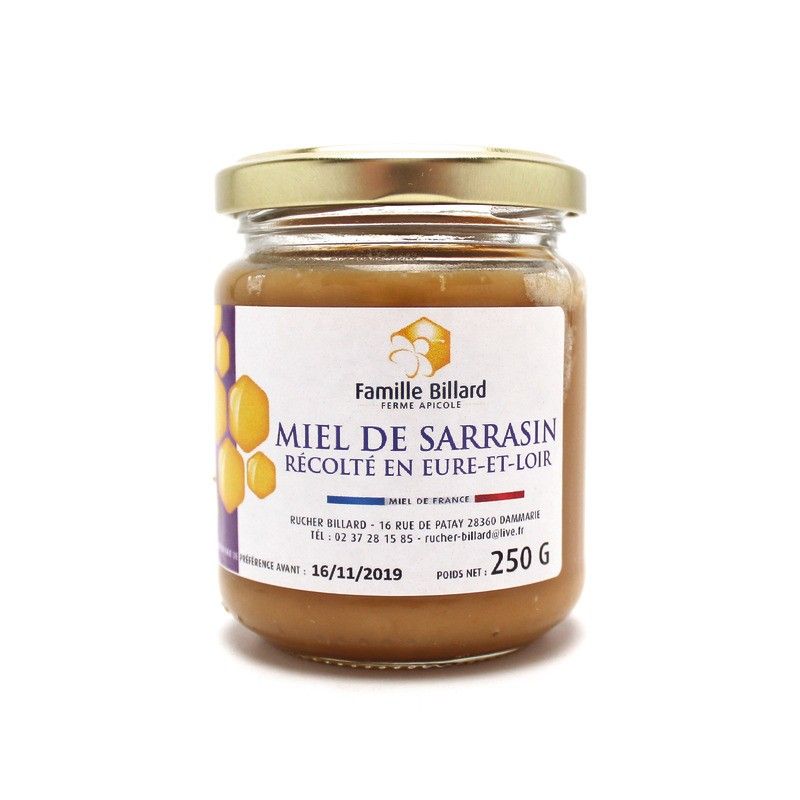 Miel de sarrasin origine Eure-et-Loir - 250g