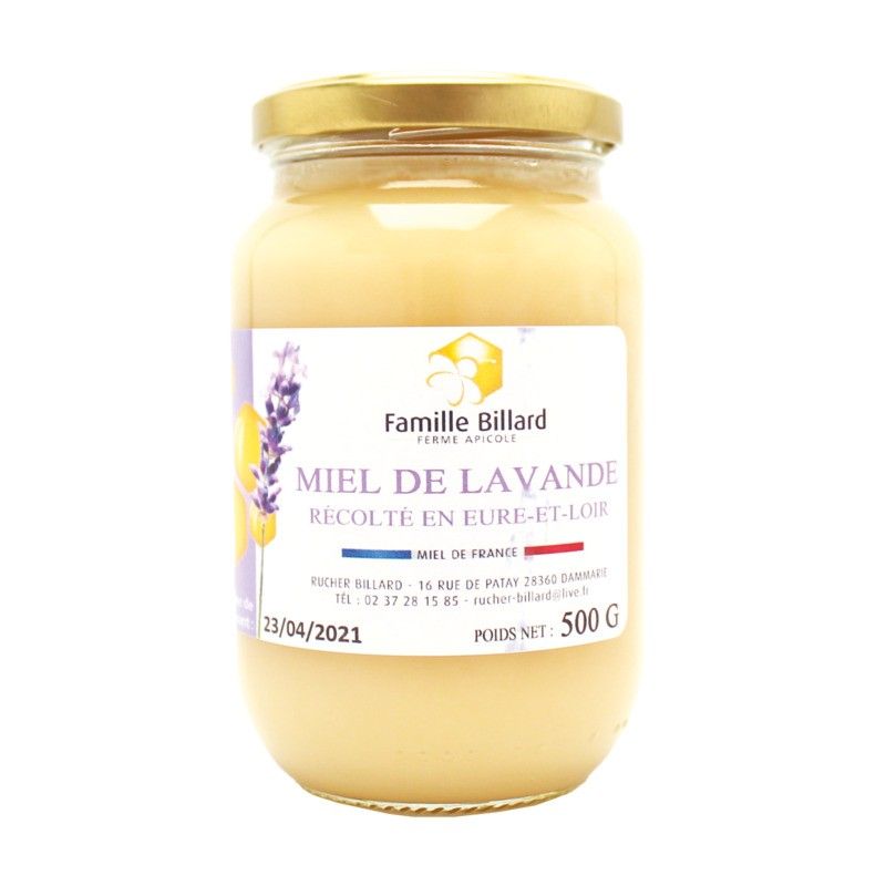 Miel de lavande origine Eure-et-Loir - 500g