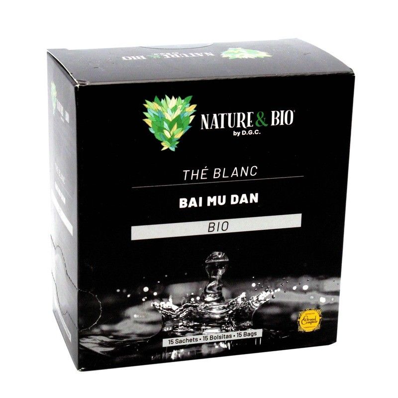 Thé blanc bai mu dan BIO x15 sachets