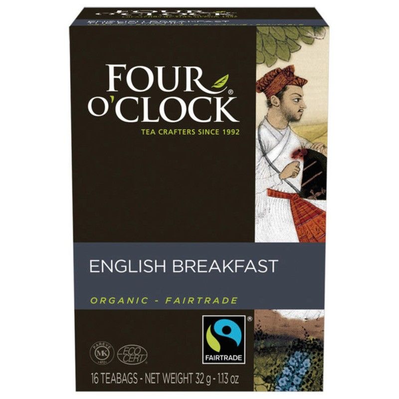 Thé noir petit déjeuner BIO équitable sachet 16x1,7g