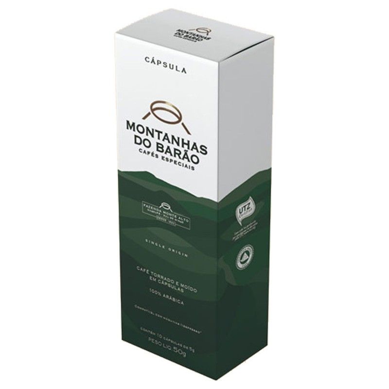 Café arabica Montanhas do Barao capsules compatibles Nespresso x10