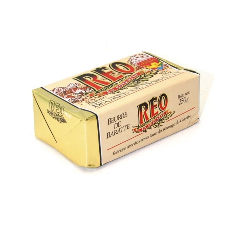 Beurre de baratte doux 82% - 250g
