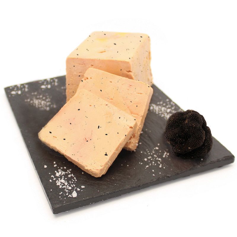 Foie gras de canard entier mi-cuit truffé - 330g
