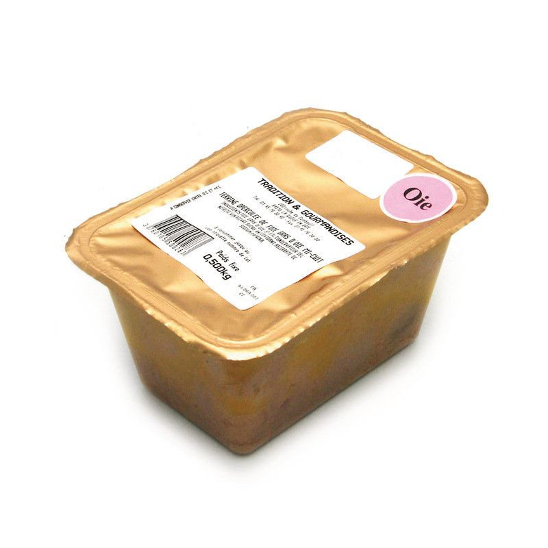 Foie gras d'oie entier mi-cuit "Bistrot" - 500g