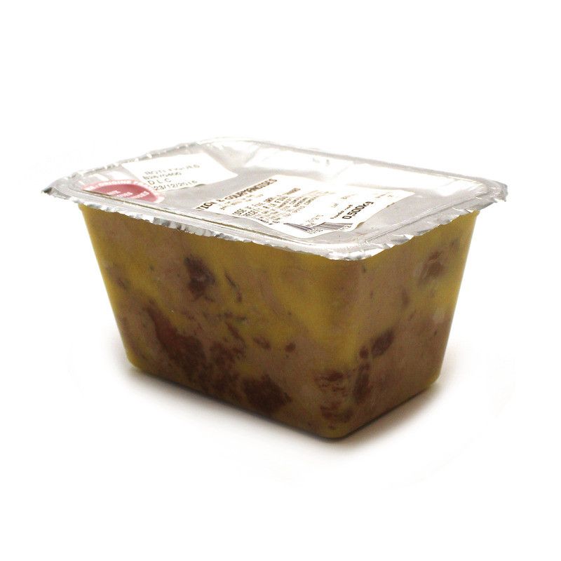 Gourmandise de foie gras de canard entier mi-cuit aux figues - 500g