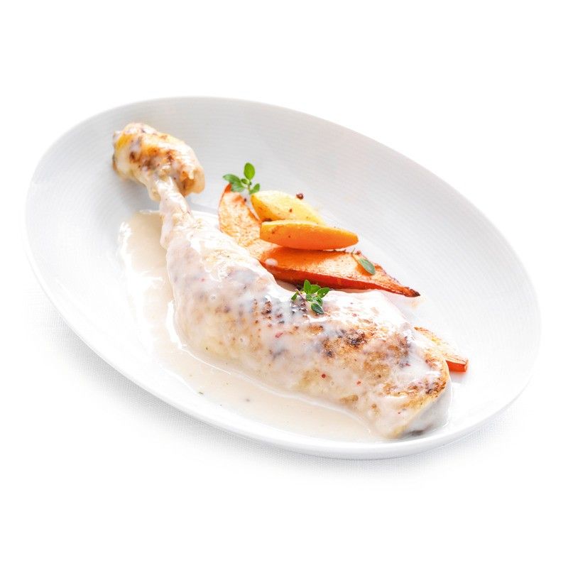 Cuisse de poulet de Loué et sauce suprême - 1,59kg