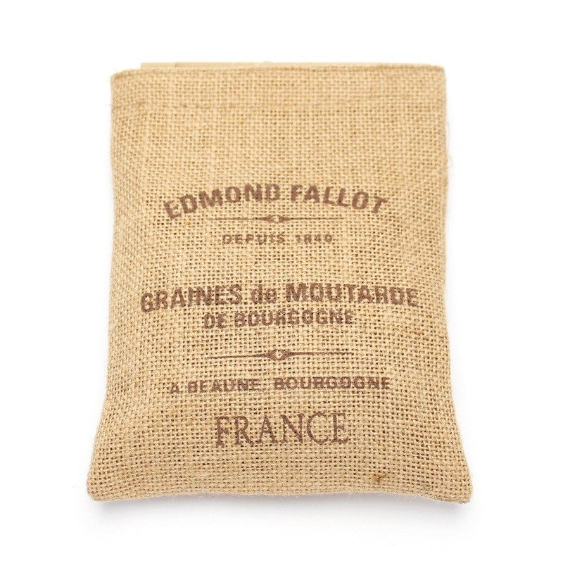 Graines de moutarde de Bourgogne toile de jute - 250g