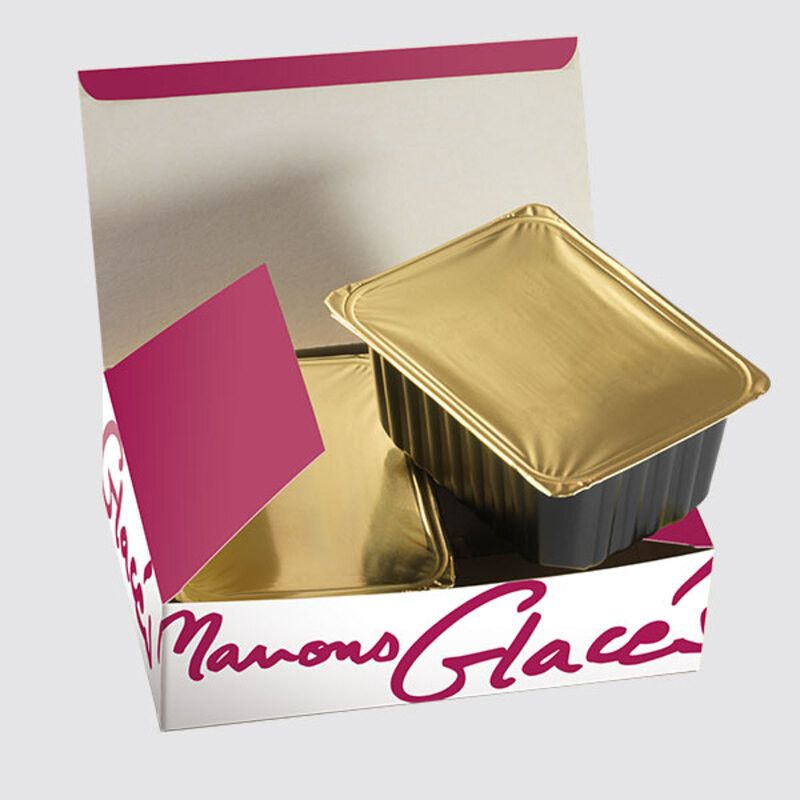 Marrons glacés - gros morceaux 2x500g