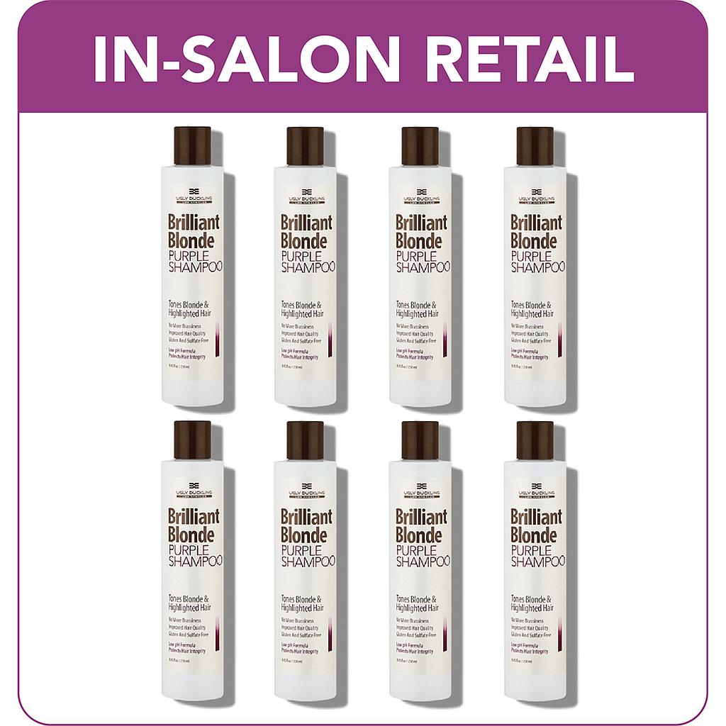 Small Purple Salon Retail Set 