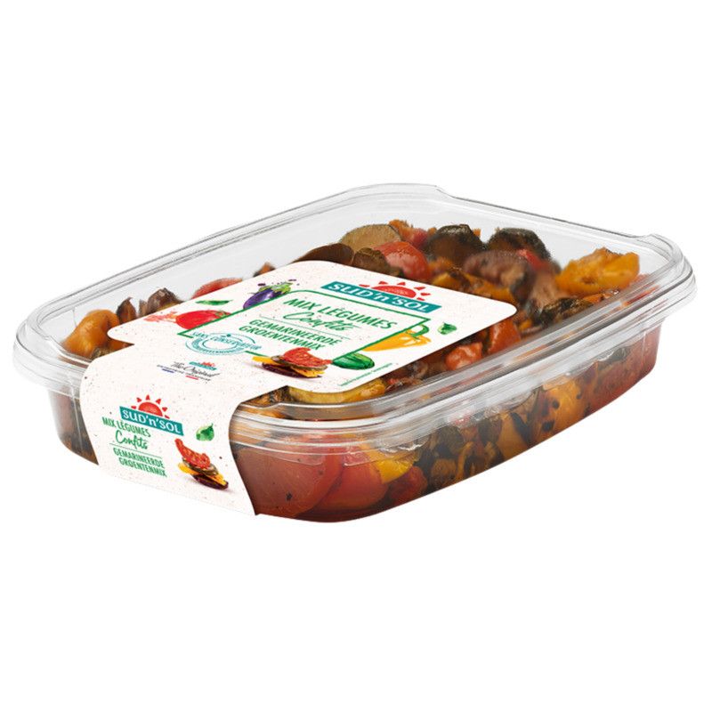 Mix de légumes confits marinés - 1kg