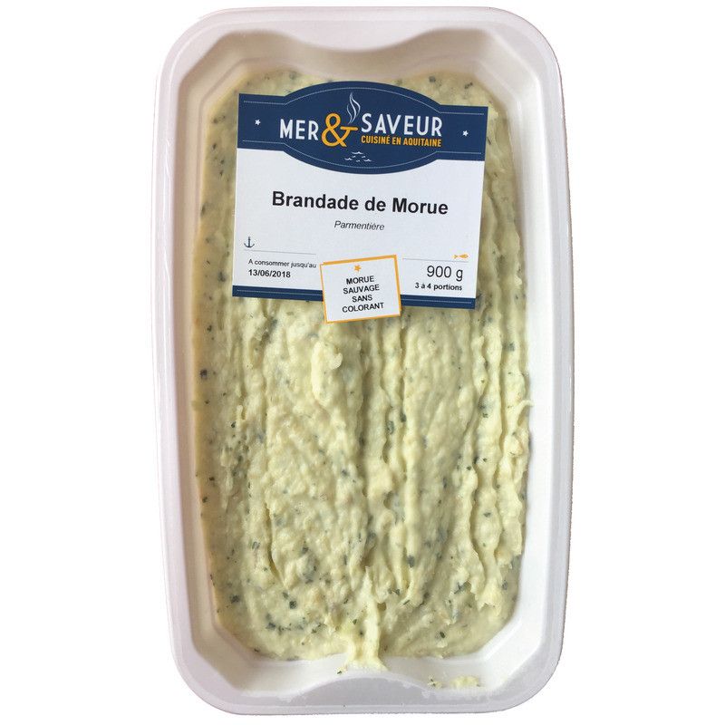 Brandade de morue 30% - 900g
