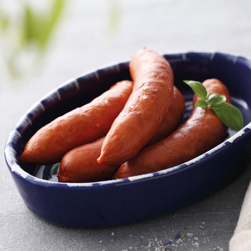 Saucisse fumée d'Alsace cuite supérieure 12x±100g
