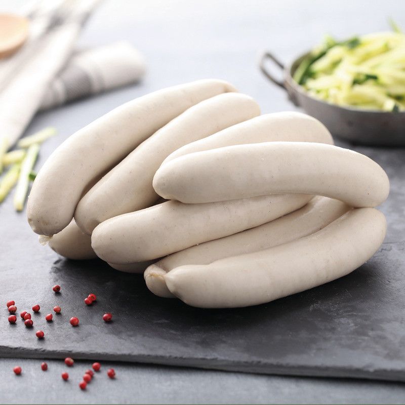 Saucisse blanche d'Alsace pochée 20x±75g