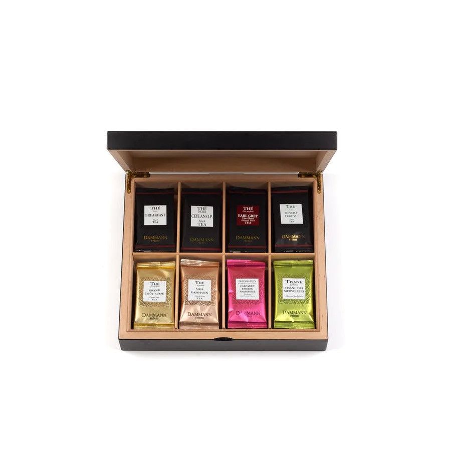 Coffret bois - 48 sachets